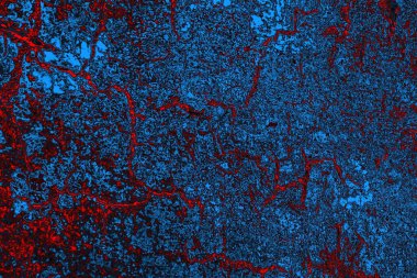 soyut mavi ve kırmızı doku, grunge arkaplan, boşluk duvar kağıdını kopyala