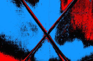 soyut mavi ve kırmızı doku, grunge arkaplan, boşluk duvar kağıdını kopyala