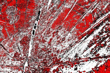 Soyut grunge arkaplanı. Monokrom dokusu. Siyah ve kırmızı desenli arka plan