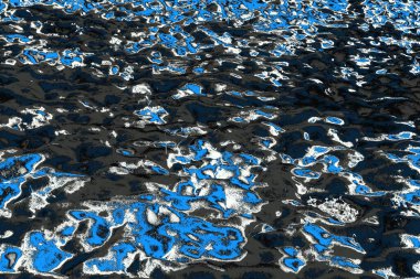 soyut mavi arkaplan, uzay duvar kağıdını kopyala