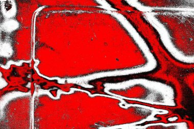 Soyut grunge arkaplanı. Monokrom dokusu. Siyah ve kırmızı desenli arka plan