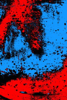 soyut mavi ve kırmızı doku, grunge arkaplan, boşluk duvar kağıdını kopyala