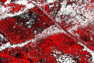 Soyut grunge arkaplanı. Monokrom dokusu. Siyah ve kırmızı desenli arka plan