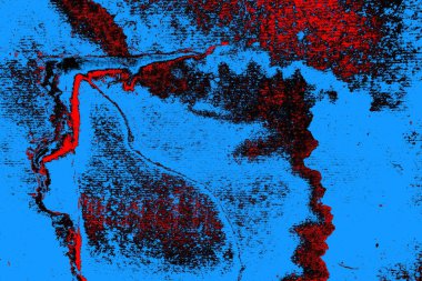 soyut mavi ve kırmızı doku, grunge arkaplan, boşluk duvar kağıdını kopyala