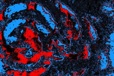 soyut mavi ve kırmızı doku, grunge arkaplan, boşluk duvar kağıdını kopyala