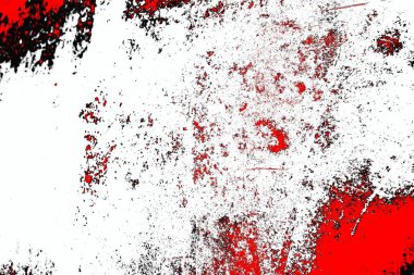 Soyut grunge arkaplanı. Monokrom dokusu. Siyah ve kırmızı desenli arka plan