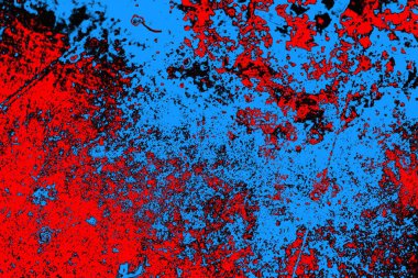 soyut mavi ve kırmızı doku, grunge arkaplan, boşluk duvar kağıdını kopyala
