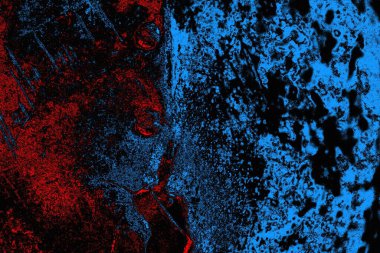 soyut mavi ve kırmızı doku, grunge arkaplan, boşluk duvar kağıdını kopyala