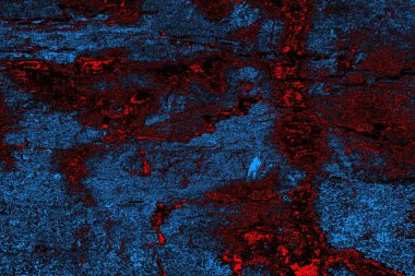 soyut mavi ve kırmızı doku, grunge arkaplan, boşluk duvar kağıdını kopyala