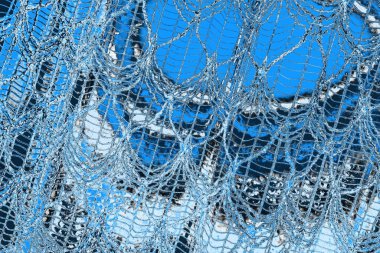 soyut mavi arkaplan, uzay duvar kağıdını kopyala