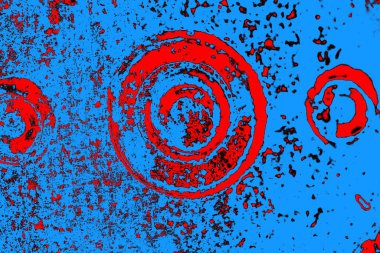 soyut mavi ve kırmızı doku, grunge arkaplan, boşluk duvar kağıdını kopyala