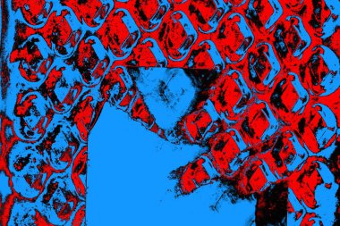 soyut mavi ve kırmızı doku, grunge arkaplan, boşluk duvar kağıdını kopyala