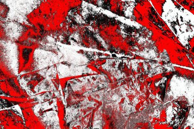 Soyut grunge arkaplanı. Monokrom dokusu. Siyah ve kırmızı desenli arka plan