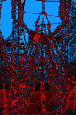 soyut mavi ve kırmızı doku, grunge arkaplan, boşluk duvar kağıdını kopyala