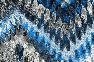 soyut mavi arkaplan, uzay duvar kağıdını kopyala