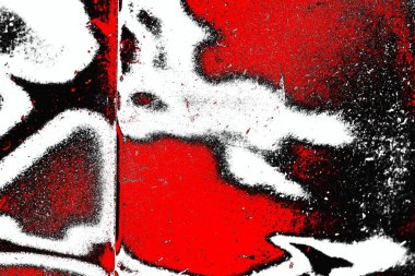 Soyut grunge arkaplanı. Monokrom dokusu. Siyah ve kırmızı desenli arka plan