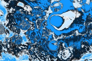 soyut mavi arkaplan, uzay duvar kağıdını kopyala