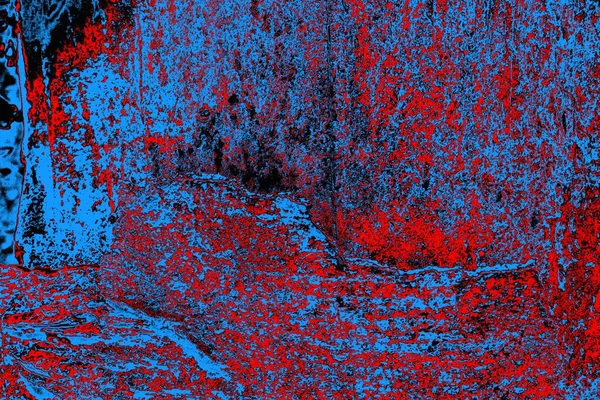 Abstrato Textura Azul Vermelho Fundo Grunge Papel Parede Espaço Cópia — Fotografia de Stock