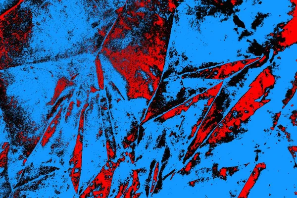 Abstract Blue Red Texture Grunge Background Copy Space Wallpaper — Stock Photo, Image