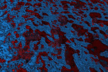 soyut mavi ve kırmızı doku, grunge arkaplan, boşluk duvar kağıdını kopyala
