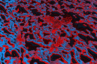 soyut mavi ve kırmızı doku, grunge arkaplan, boşluk duvar kağıdını kopyala