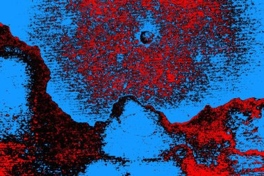 soyut mavi ve kırmızı doku, grunge arkaplan, boşluk duvar kağıdını kopyala