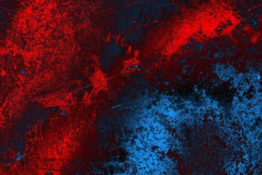 soyut mavi ve kırmızı doku, grunge arkaplan, boşluk duvar kağıdını kopyala