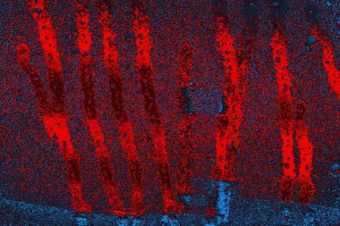 soyut mavi ve kırmızı doku, grunge arkaplan, boşluk duvar kağıdını kopyala