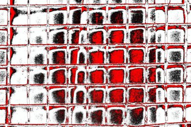 Soyut grunge arkaplanı. Monokrom dokusu. Siyah ve kırmızı desenli arka plan