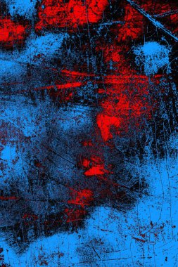 soyut mavi ve kırmızı doku, grunge arkaplan, boşluk duvar kağıdını kopyala