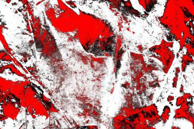 Soyut grunge arkaplanı. Monokrom dokusu. Siyah ve kırmızı desenli arka plan