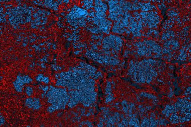 soyut mavi ve kırmızı doku, grunge arkaplan, boşluk duvar kağıdını kopyala