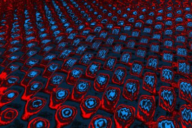 soyut mavi ve kırmızı doku, grunge arkaplan, boşluk duvar kağıdını kopyala