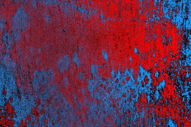 soyut mavi ve kırmızı doku, grunge arkaplan, boşluk duvar kağıdını kopyala