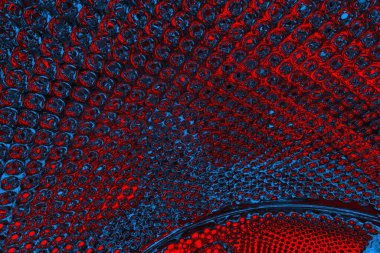 soyut mavi ve kırmızı doku, grunge arkaplan, boşluk duvar kağıdını kopyala