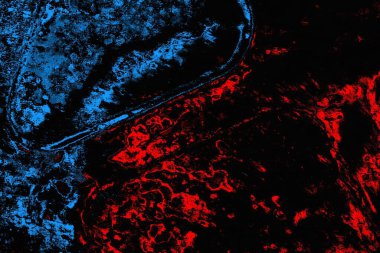 soyut mavi ve kırmızı doku, grunge arkaplan, boşluk duvar kağıdını kopyala