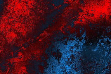 soyut mavi ve kırmızı doku, grunge arkaplan, boşluk duvar kağıdını kopyala