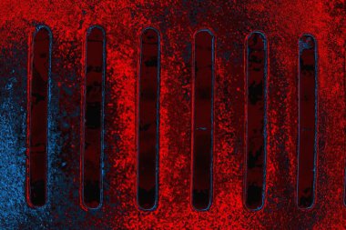 soyut mavi ve kırmızı doku, grunge arkaplan, boşluk duvar kağıdını kopyala