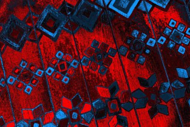 soyut mavi ve kırmızı doku, grunge arkaplan, boşluk duvar kağıdını kopyala