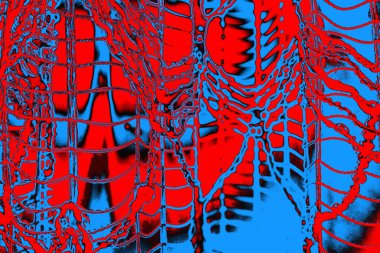 soyut mavi ve kırmızı doku, grunge arkaplan, boşluk duvar kağıdını kopyala