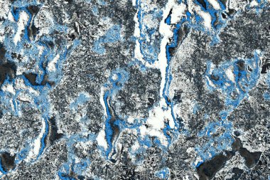 soyut mavi arkaplan, uzay duvar kağıdını kopyala