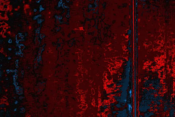 Tekstur Abstrak Biru Dan Merah Latar Belakang Grunge Salin Kertas — Stok Foto