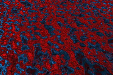 soyut mavi ve kırmızı doku, grunge arkaplan, boşluk duvar kağıdını kopyala