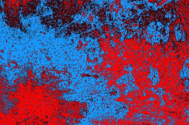soyut mavi ve kırmızı doku, grunge arkaplan, boşluk duvar kağıdını kopyala