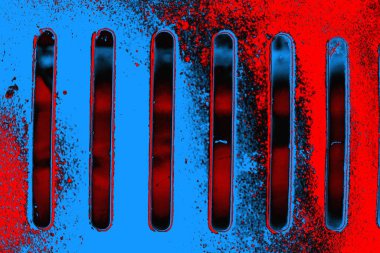 soyut mavi ve kırmızı doku, grunge arkaplan, boşluk duvar kağıdını kopyala