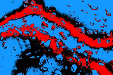 soyut mavi ve kırmızı doku, grunge arkaplan, boşluk duvar kağıdını kopyala