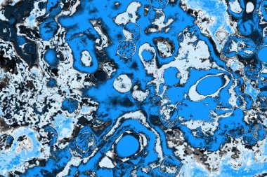 soyut mavi arkaplan, uzay duvar kağıdını kopyala