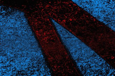 soyut mavi ve kırmızı doku, grunge arkaplan, boşluk duvar kağıdını kopyala