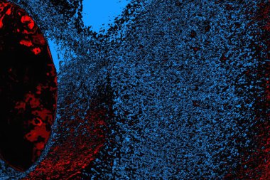 soyut mavi ve kırmızı doku, grunge arkaplan, boşluk duvar kağıdını kopyala