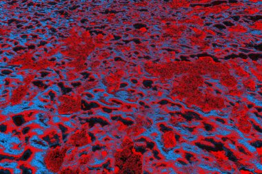 soyut mavi ve kırmızı doku, grunge arkaplan, boşluk duvar kağıdını kopyala